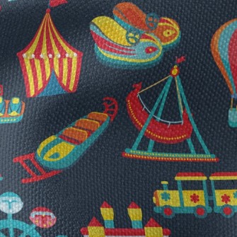 Colorful And Happy Amusement P Waterproof Canvas