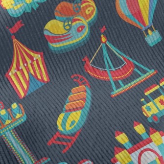Colorful And Happy Amusement P Standard Corduroy