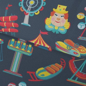 Colorful And Happy Amusement P Waterproof Oxford