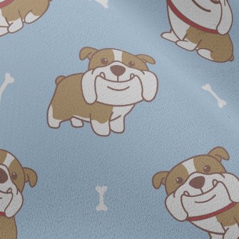 Disgusted Bulldog Chiffon