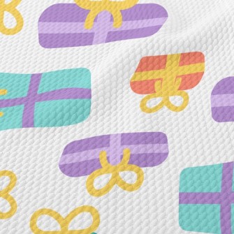 Colorful Fat Gift Box Birdseye Piqué