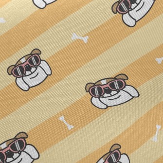 Handsome Spectacled Bulldog Twill
