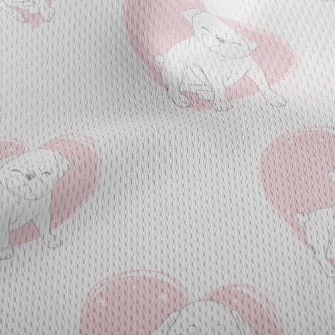 Amiable Puppy Athletic Mesh Flat Back