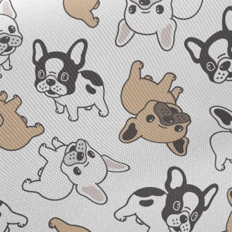 Cute Little Bulldog Twill