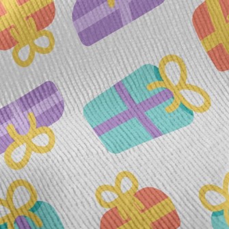 Colorful Fat Gift Box Standard Corduroy