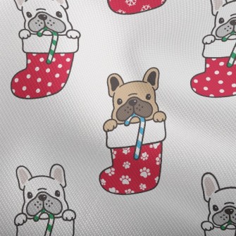 Christmas Stocking Bulldog Dobby
