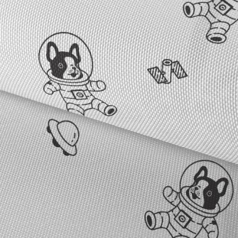 Cosmic Space Dog Waterproof Oxford