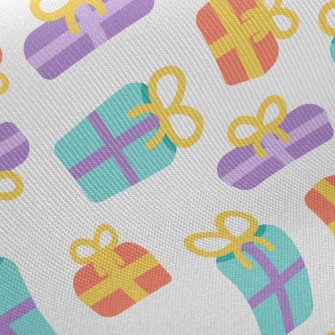 Colorful Fat Gift Box Twill