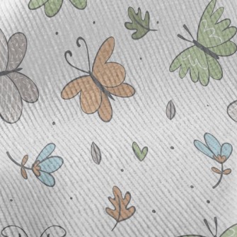 Happy Flying Butterfly Standard Corduroy