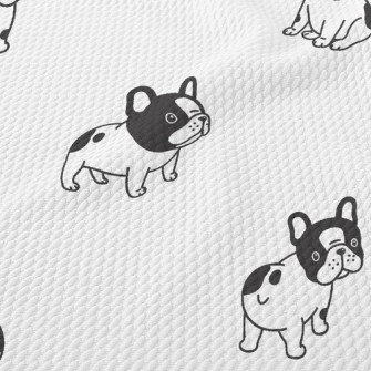 Lively Bulldog Birdseye Piqué