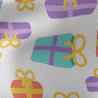 Colorful Fat Gift Box Waterproof Canvas