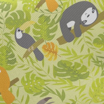 Wild Sloth Toucan Twill