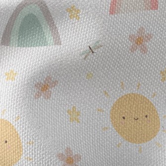Cute Sun Hill Waterproof Canvas