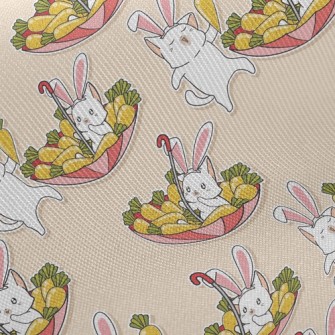 Dress Up Rabbit Cat Twill