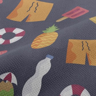 Cool Summer Fruits Performance Linen