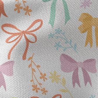 Colorful Playful Bow Waterproof Canvas