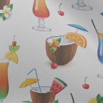 Bright Cocktail Coconut Juice Chiffon