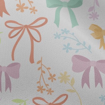 Colorful Playful Bow Chiffon