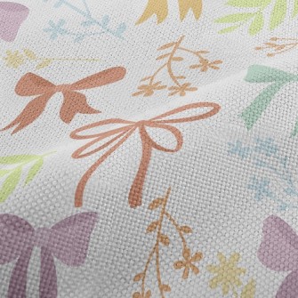 Colorful Playful Bow Performance Linen