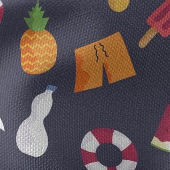 Cool Summer Fruits Waterproof Canvas