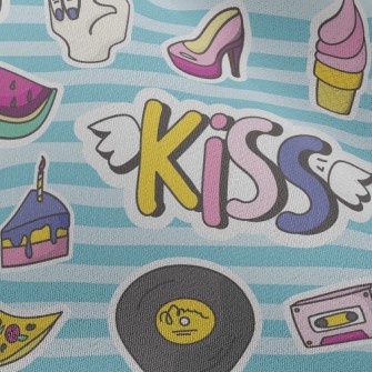 Love And Kiss Music Chiffon