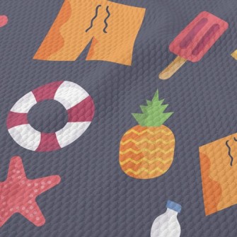 Cool Summer Fruits Birdseye Piqué