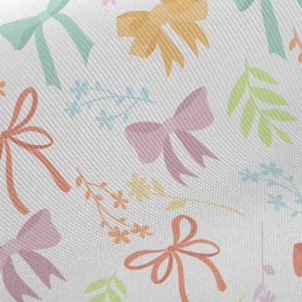 Colorful Playful Bow Twill