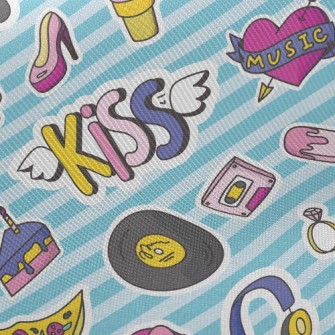 Love And Kiss Music Twill