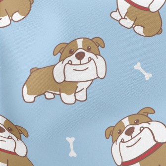 Disgusted Bulldog Stretch Ponte