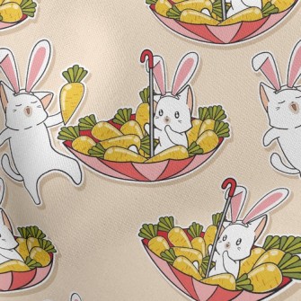 Dress Up Rabbit Cat Stretch Ponte