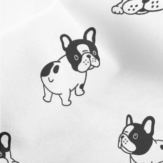 Lively Bulldog Micro Fleece