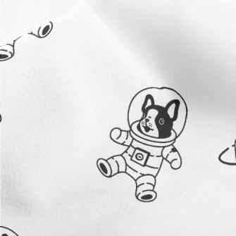 Cosmic Space Dog Micro Fleece