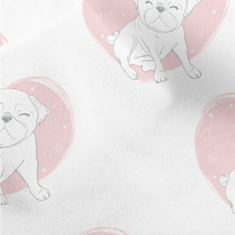 Amiable Puppy Micro Fleece