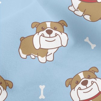 Disgusted Bulldog Micro Fleece