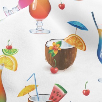 Bright Cocktail Coconut Juice Micro Fleece