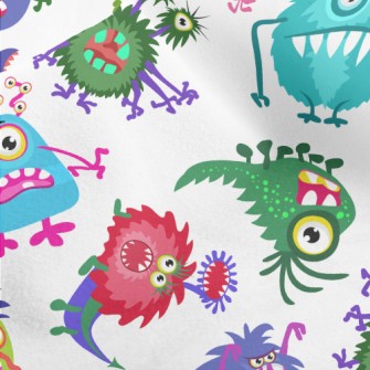 Alien Monster Micro Fleece