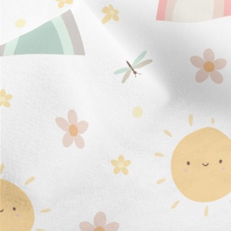Cute Sun Hill Micro Fleece