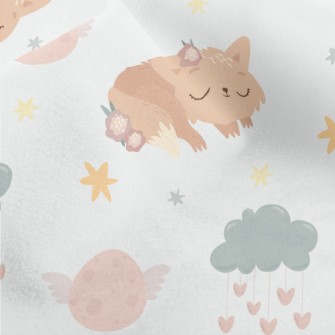 Good Night Kitten Micro Fleece