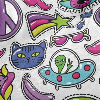 Funny Totem Animals Minky