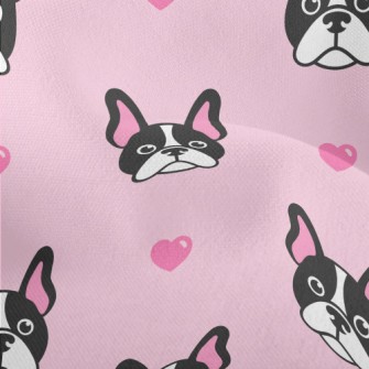 Pink Ears Bulldog Lightweight Performance Linen