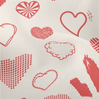Geometric Splicing Love Lightweight Performance Linen