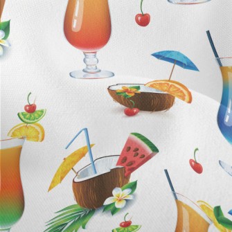 Bright Cocktail Coconut Juice Lightweight Performance Linen