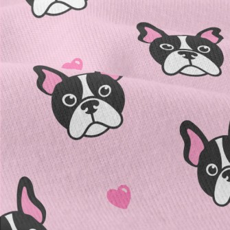Pink Ears Bulldog Modern Jersey