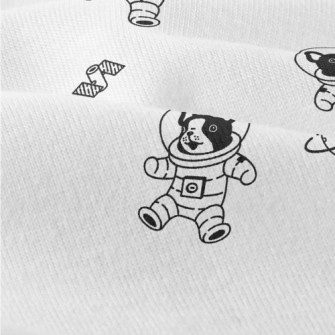 Cosmic Space Dog Modern Jersey