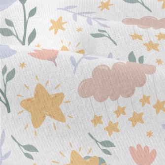 Star Shaped Flowers Modern Jersey