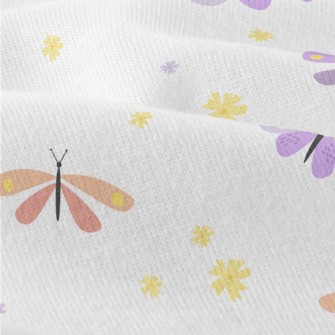 Pink Dragonfly And Butterfly Modern Jersey