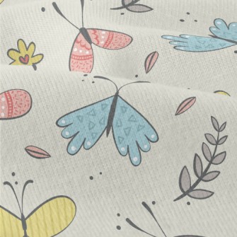 Happy Flying Little Butterfly Modern Jersey