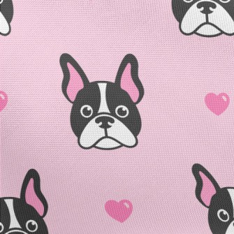 Pink Ears Bulldog Pongee