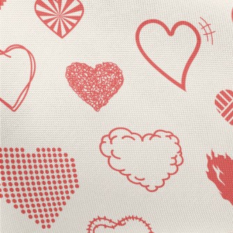 Geometric Splicing Love Pongee