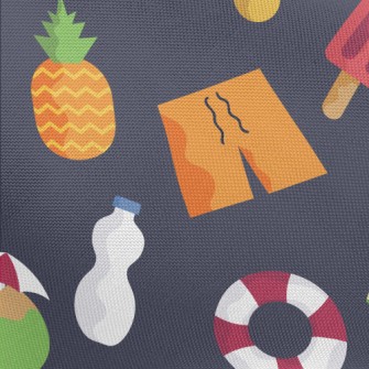 Cool Summer Fruits Pongee